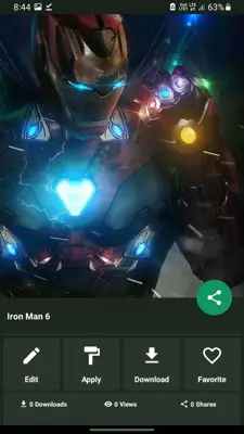 SuperHero Wallpapers4k android App screenshot 1